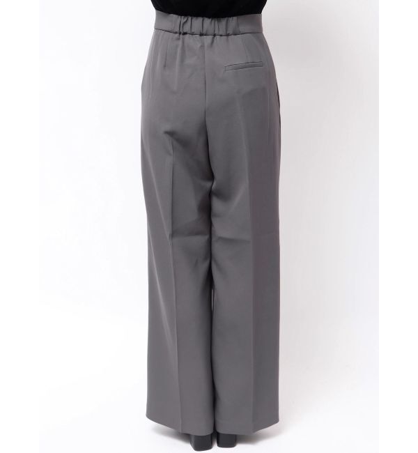 Ungrid「ウエストリメイクタックカーブパンツ」|その他|