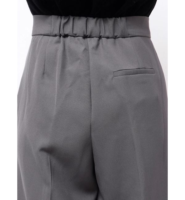 Ungrid「ウエストリメイクタックカーブパンツ」|その他|