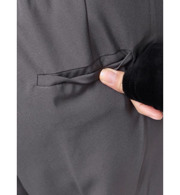 Ungrid「ウエストリメイクタックカーブパンツ」|その他|