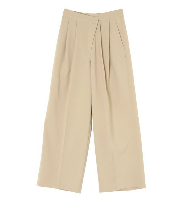 Ungrid「ウエストリメイクタックカーブパンツ」|その他|