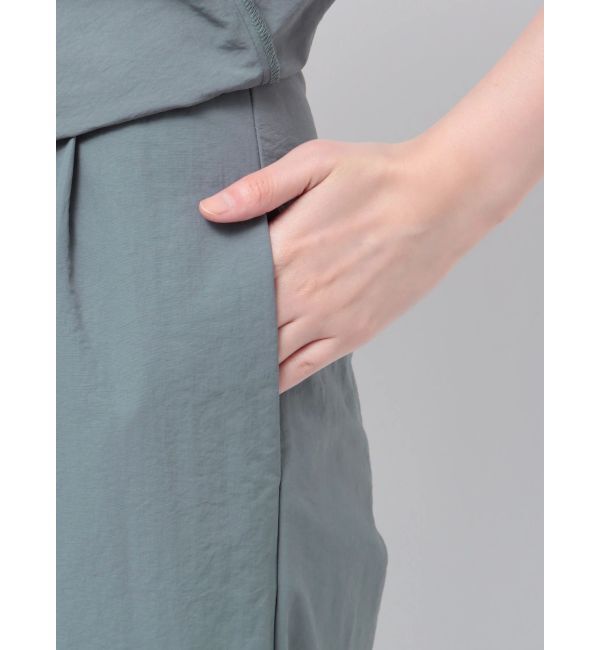 LAGUNAMOON「LADYギャザーペプラムパンツドレス」|ドレス|