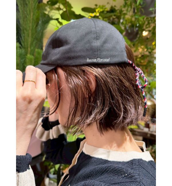 LAGUNAMOON「【FILA別注】バックリボンロゴキャップ」|キャップ・キャスケット|