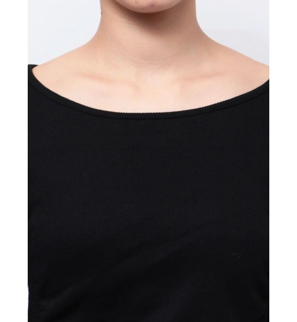 EVRIS「ドロストギャザーロングワンピース」|ワンピース|