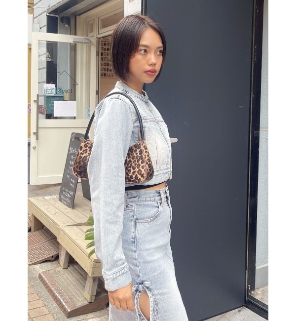 EVRIS「リボンモチーフバイカラーハンドBAG」|ハンドバッグ|