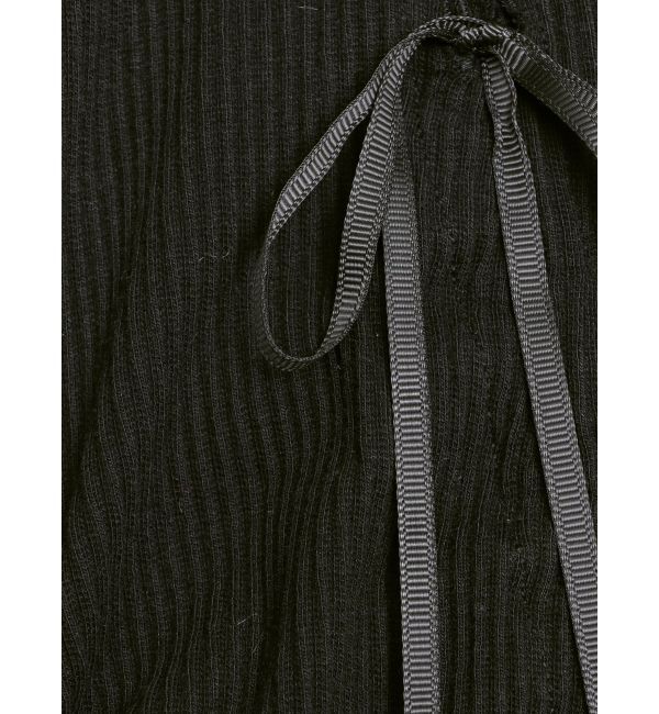 EVRIS「ドロストギャザーリブフレアパンツ」|その他|