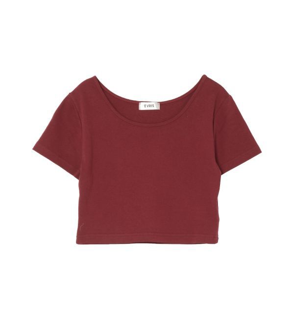 EVRIS「BASICシンプルショートTシャツ」|Tシャツ・カットソー|