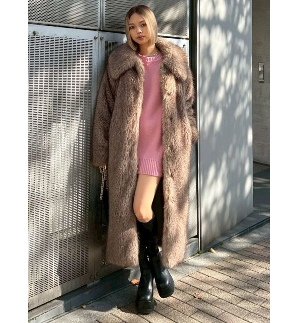 EVRIS「ワンポイントバックオープンニットトップス」|ニット・セーター|