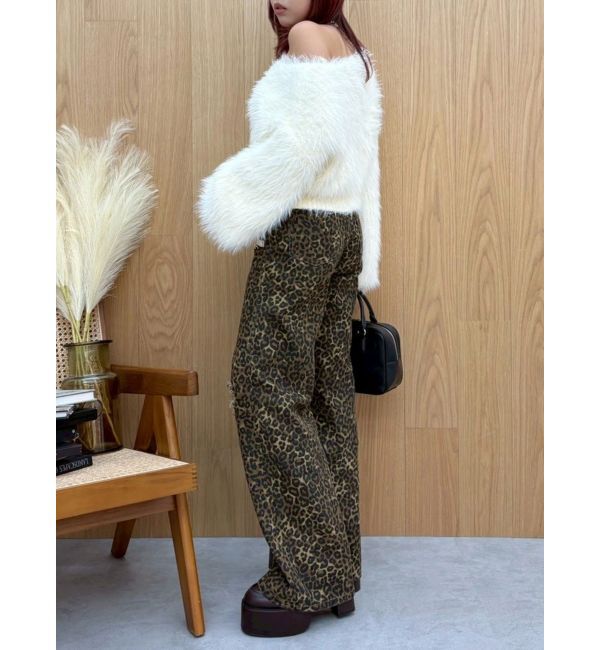 EVRIS「グラフィックワイドパンツ」|その他|