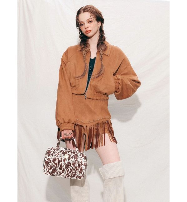 EVRIS「ワイドスクエアハンドBAG」|ハンドバッグ|