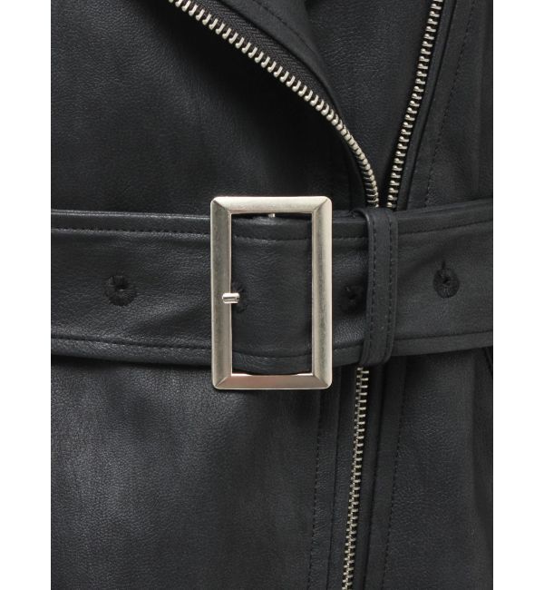 EVRIS「オーバーサイズライダースジャケット」|ライダースジャケット|