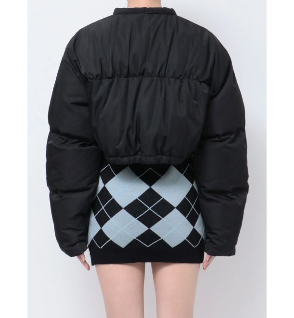 jouetie「フロントリボンショートパッファブルゾン」|ブルゾン・スタジャン|