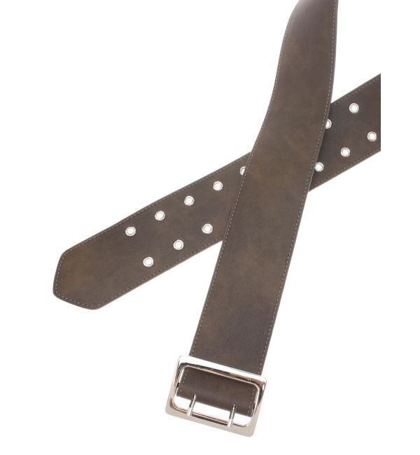 jouetie「ワイドダブルハトメベルト」|ベルト|