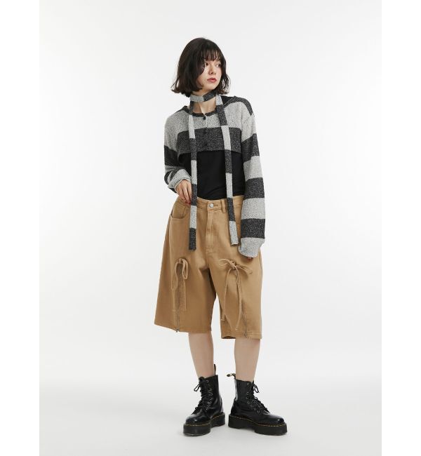 jouetie「ストールセットショートカーデ」|カーディガン|