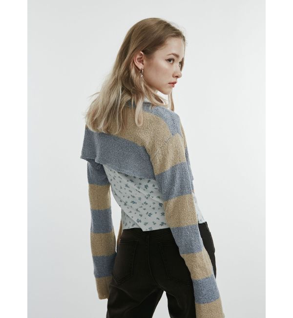 jouetie「ストールセットショートカーデ」|カーディガン|