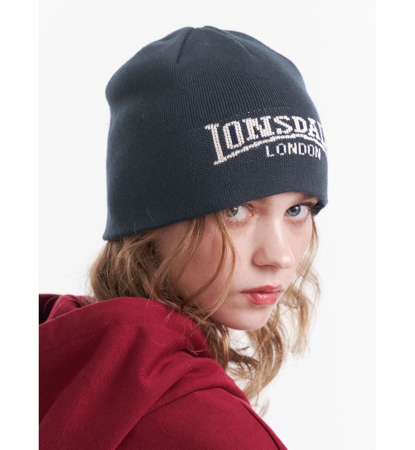 jouetie「【LONSDALE&times;jouetie】JQDビーニー」|ニット帽|