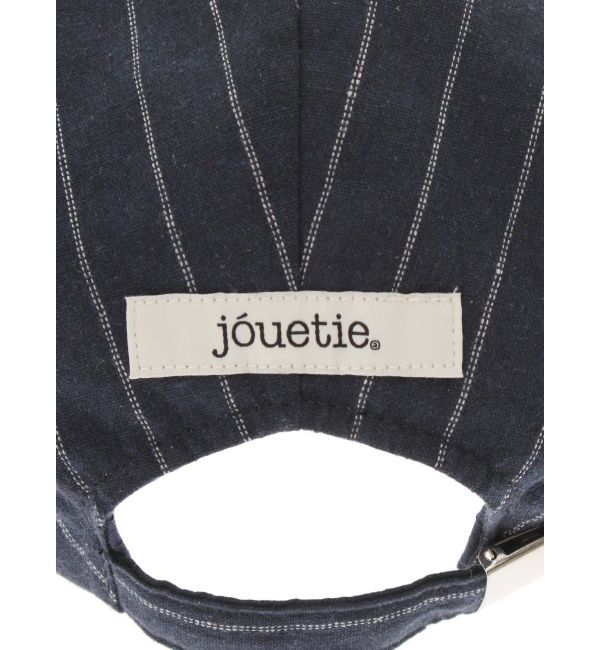 jouetie「サイドリボンストライプハンチング」|ハンチング・ベレー帽|