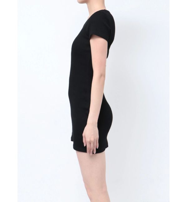 GYDA「Square gyda STONEテレコワンピース」|ワンピース|