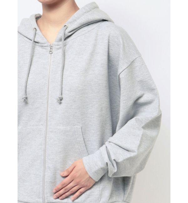 GYDA「BACK GYDAラインストーンラメパーカー」|カーディガン|