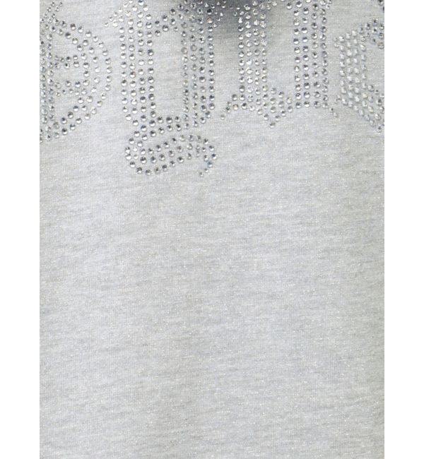 GYDA「BACK GYDAラインストーンラメパーカー」|カーディガン|