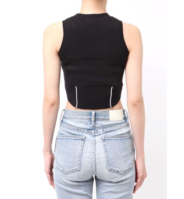 GYDA「プチハイコルセットデザインニットトップス」|ニット・セーター|