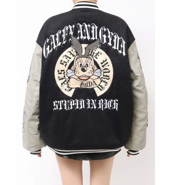 GYDA「GYDA&times;GALFY BIGスタジャン」|ブルゾン・スタジャン|