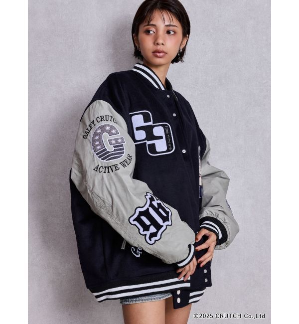 GYDA「GYDA&times;GALFY BIGスタジャン」|ブルゾン・スタジャン|