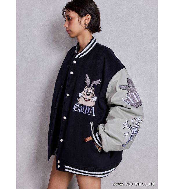 GYDA「GYDA&times;GALFY BIGスタジャン」|ブルゾン・スタジャン|