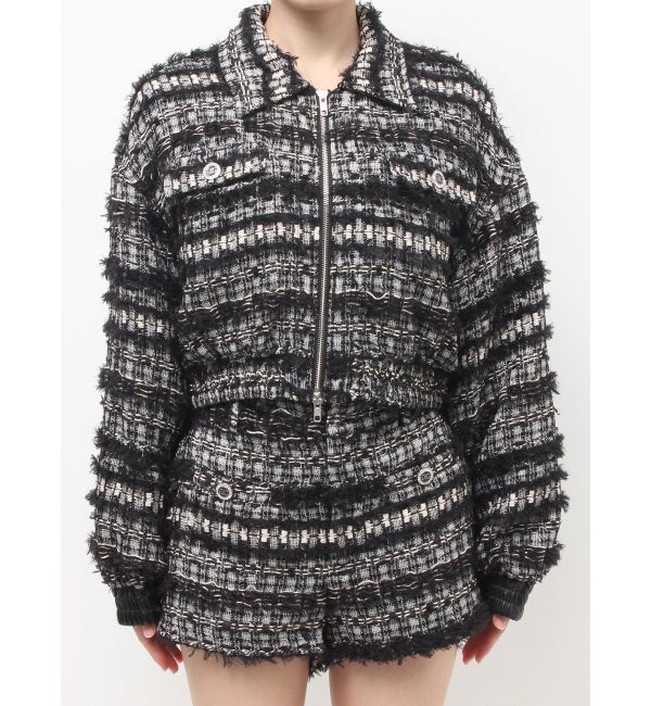 GYDA「Symmetry GYDAラメツイードジャケット」|その他|