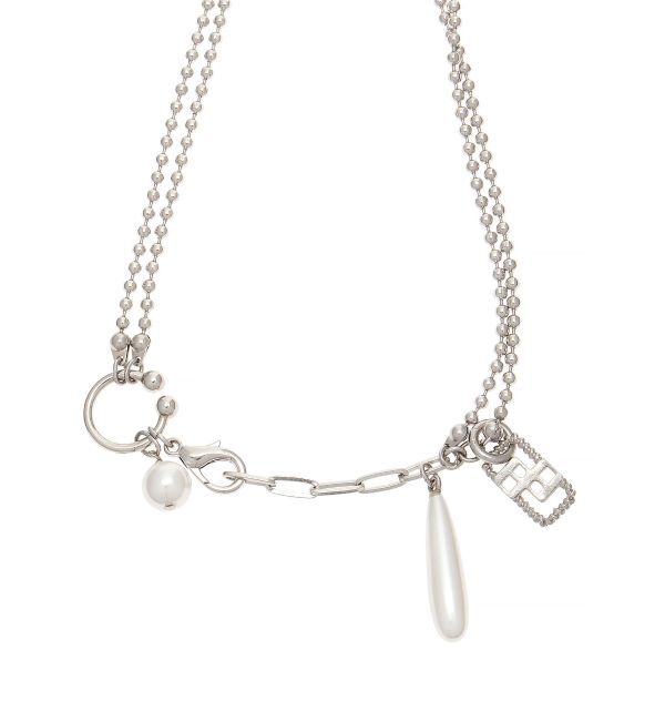 GYDA「JEYSUS Imitation pearl GGネックレス」|ネックレス|