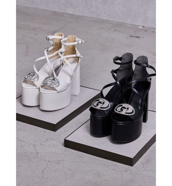 GYDA「GD bijou MOLDベルトサンダル」|サンダル|