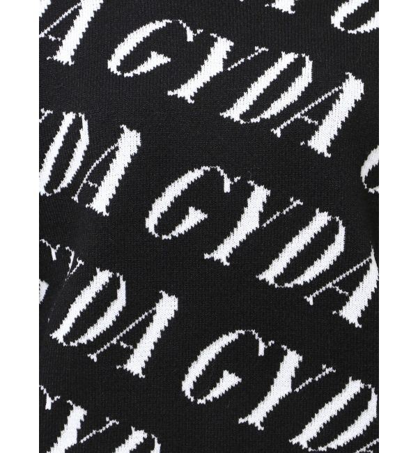 GYDA「GYDA SLANT PATTERNニットトップス」|ニット・セーター|