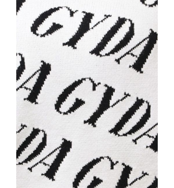 GYDA「GYDA SLANT PATTERNニットトップス」|ニット・セーター|