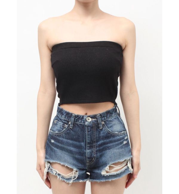 GYDA「chainストラップラメテレコビスチェ」|キャミソール|