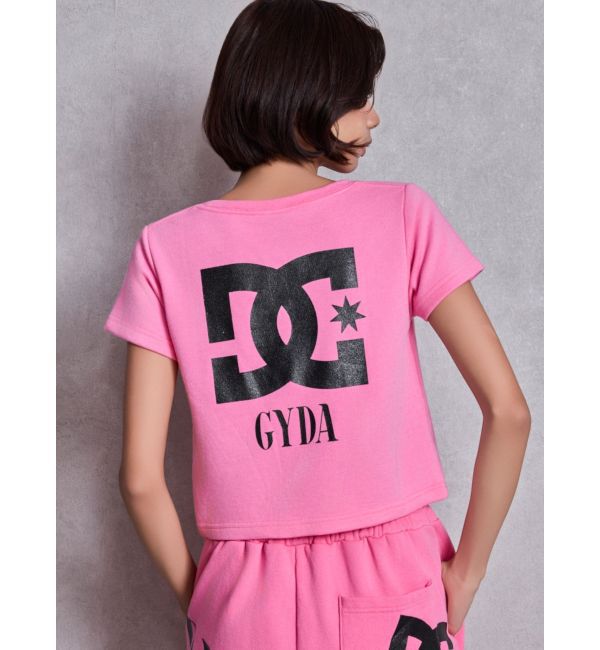 GYDA「GYDA&times;DC SPARKLE LOGOショートTシャツ」|Tシャツ・カットソー|