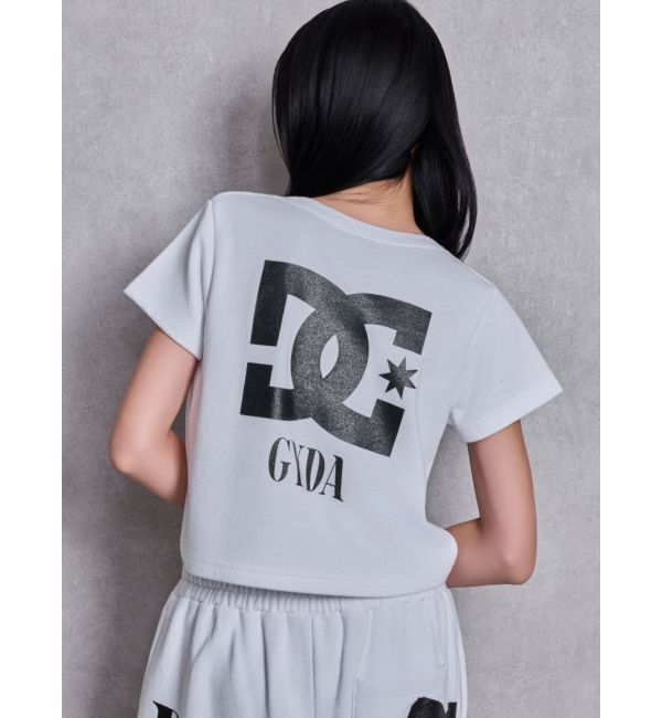 GYDA「GYDA&times;DC SPARKLE LOGOショートTシャツ」|Tシャツ・カットソー|