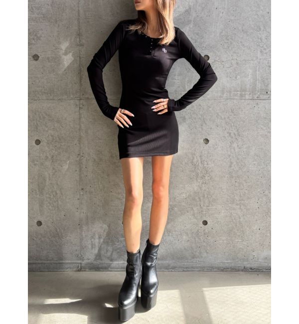 GYDA「【TINY】GGスタッズデザインテレコミニワンピース」|ワンピース|