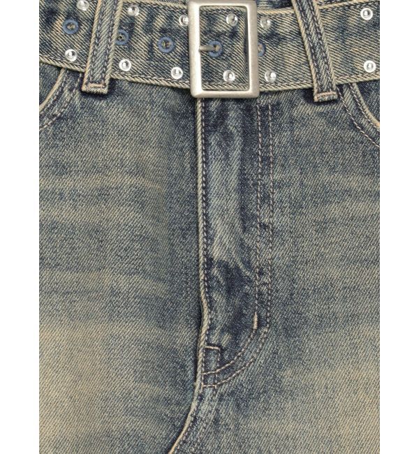 GYDA「【TINY】レッグウォーマー付きミニスカートライクショートパンツ」|スカート|