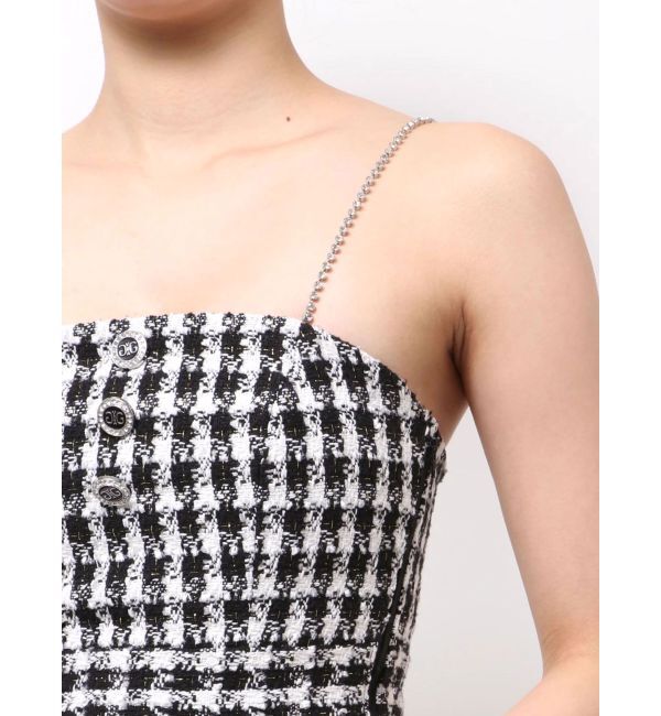 GYDA「Symmetry GYDAラメツイードワンピース」|ワンピース|