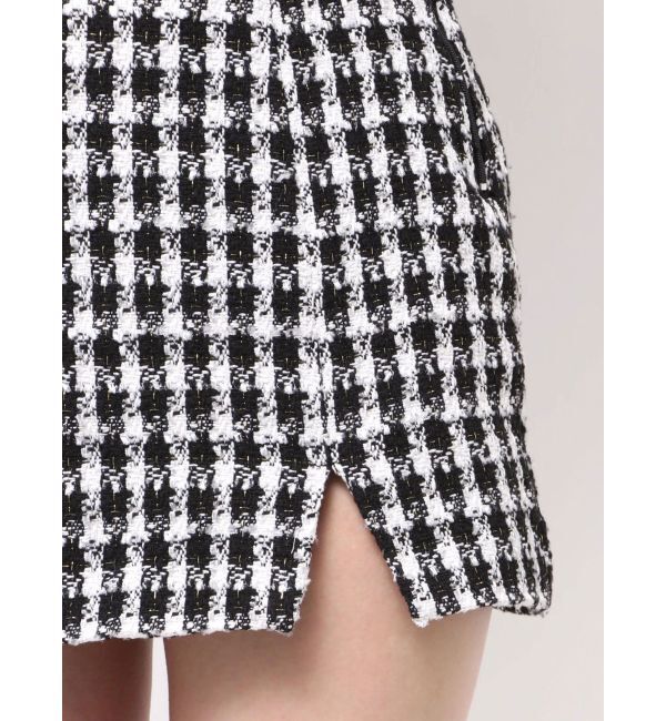 GYDA「Symmetry GYDAラメツイードワンピース」|ワンピース|