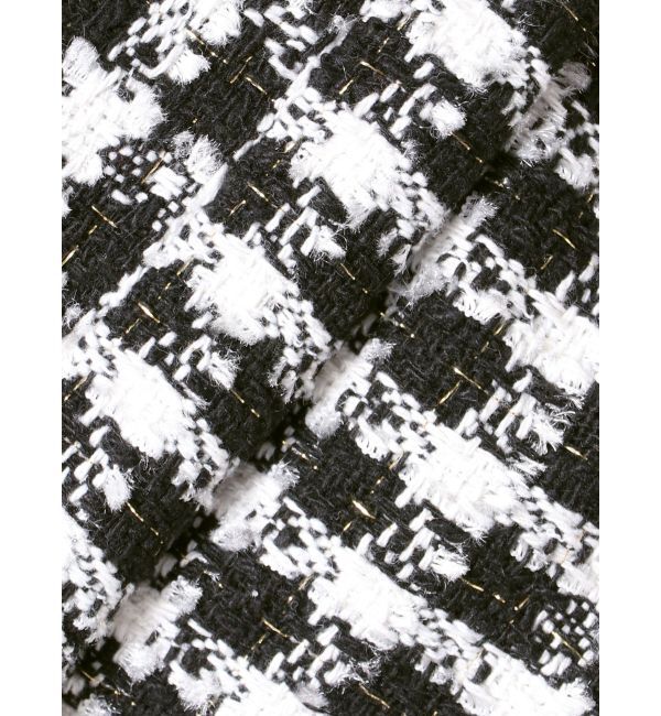 GYDA「Symmetry GYDAラメツイードワンピース」|ワンピース|