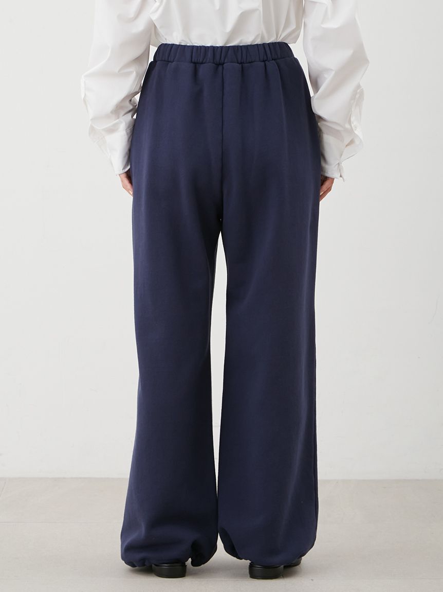 Mila Owen「【セットアップ対応】裾ドロストコットンスウェットパンツ」|チノ|