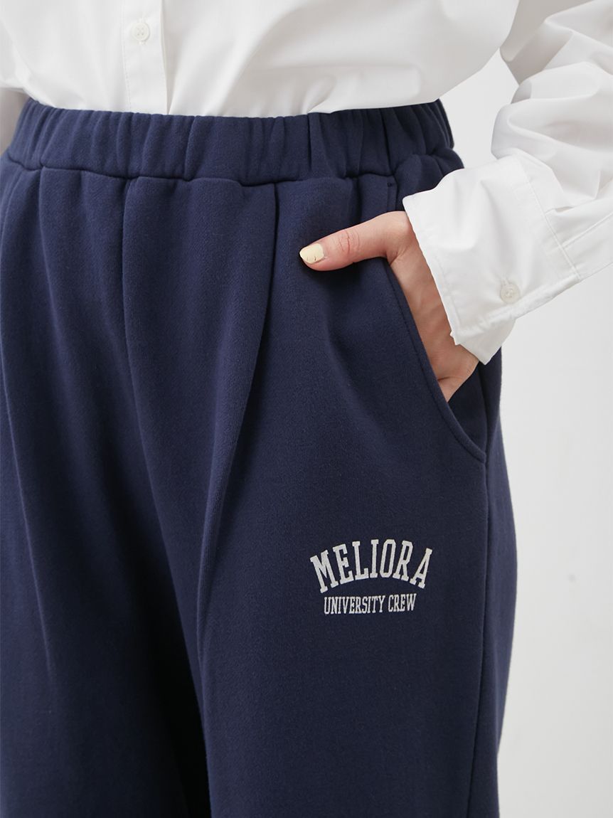 Mila Owen「【セットアップ対応】裾ドロストコットンスウェットパンツ」|チノ|