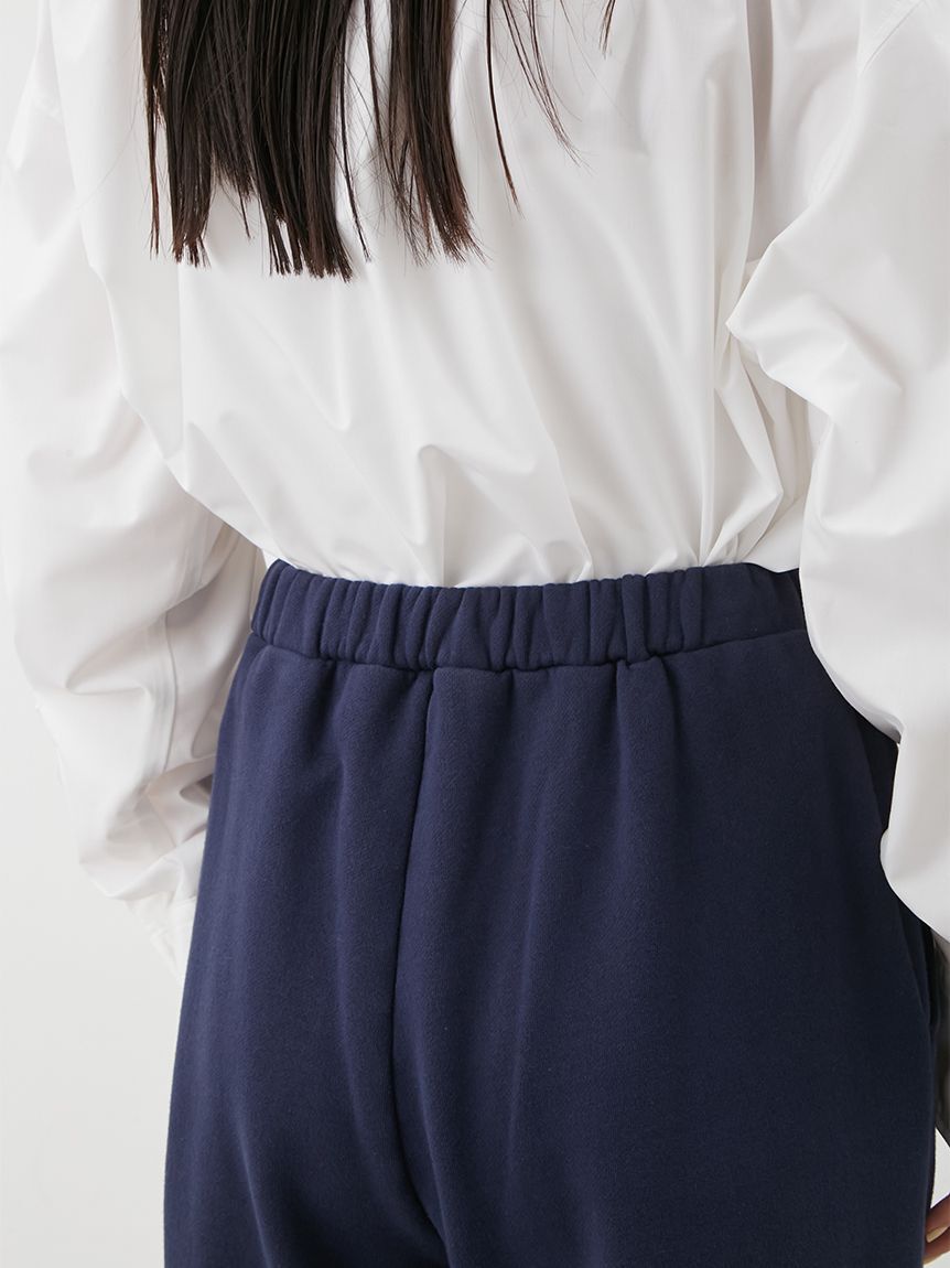 Mila Owen「【セットアップ対応】裾ドロストコットンスウェットパンツ」|チノ|