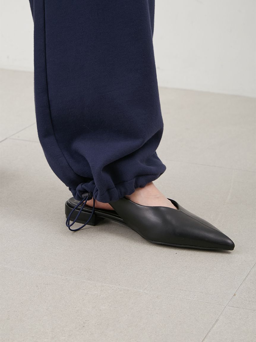 Mila Owen「【セットアップ対応】裾ドロストコットンスウェットパンツ」|チノ|