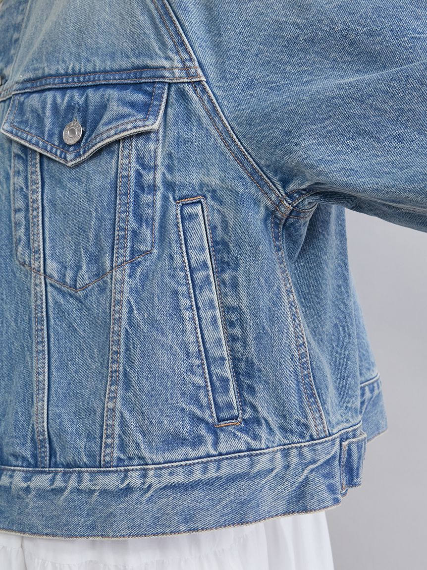 Mila Owen「フレアＧジャン」|デニムジャケット|