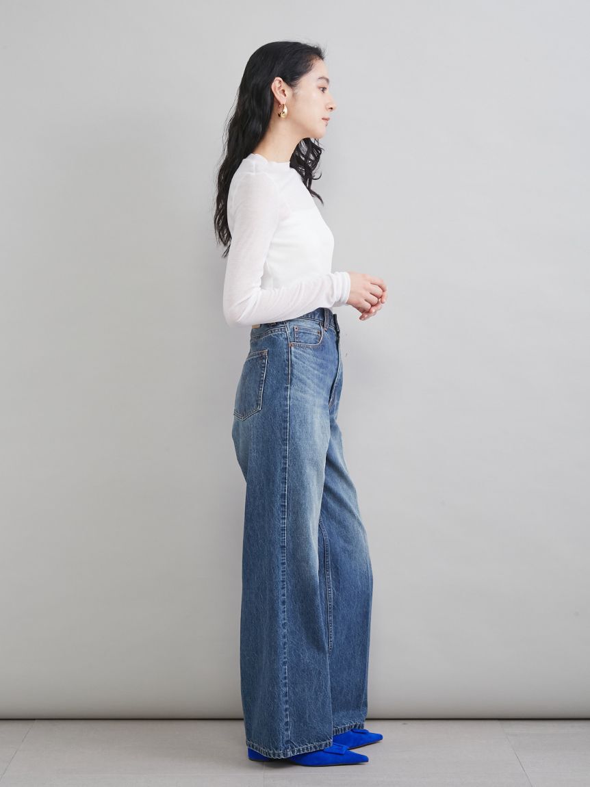 Mila Owen「バギーフレアデニム」|デニム|