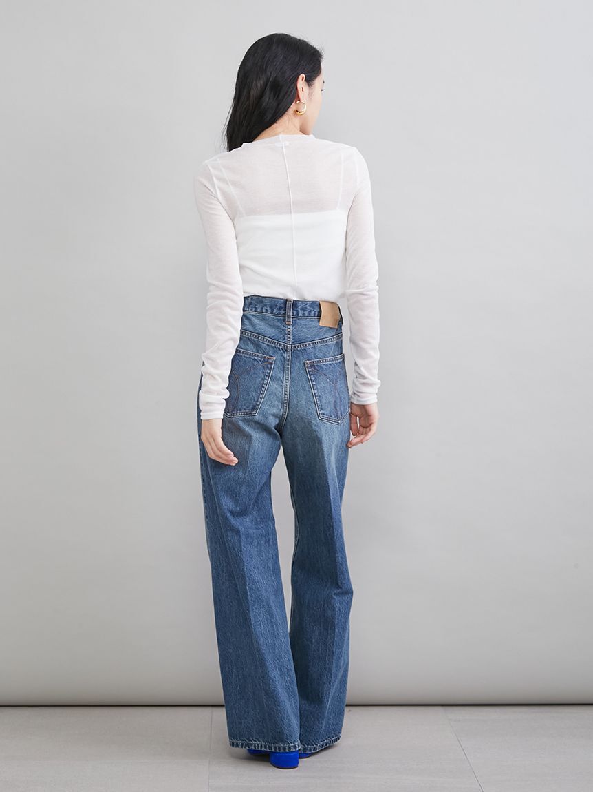 Mila Owen「バギーフレアデニム」|デニム|