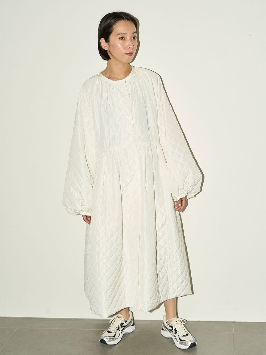 emmi atelier「【emmi atelier】金子綾 コラボキルティングコート」|その他|