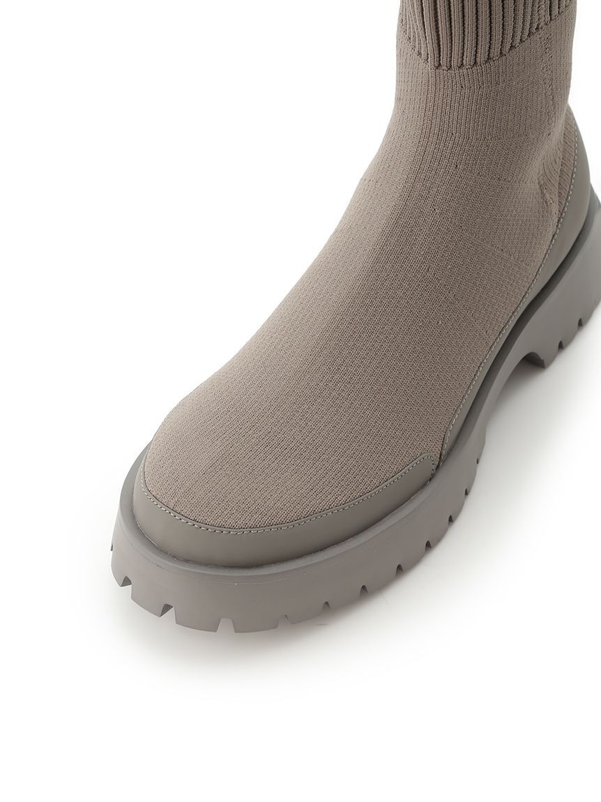 emmi atelier「eco ニットブーツ」|ショートブーツ|
