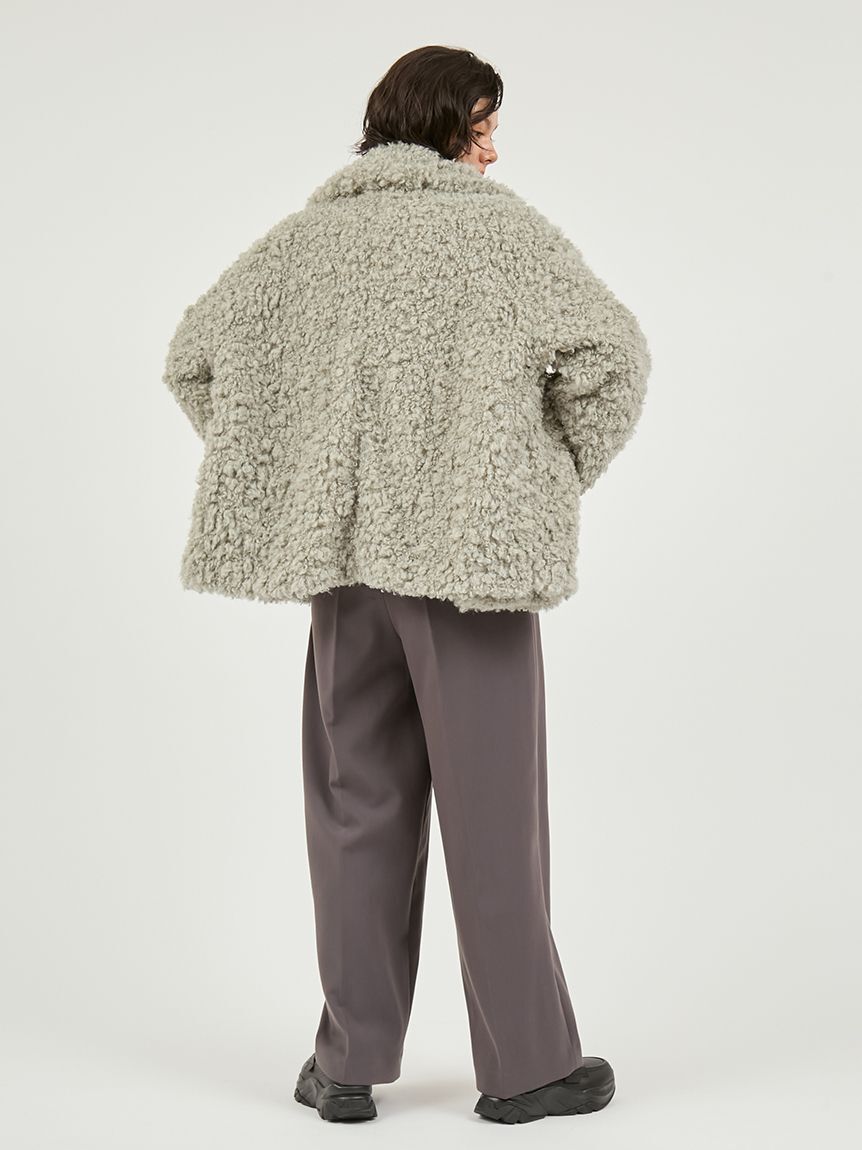 emmi atelier「タックワイドパンツ」|チノ|